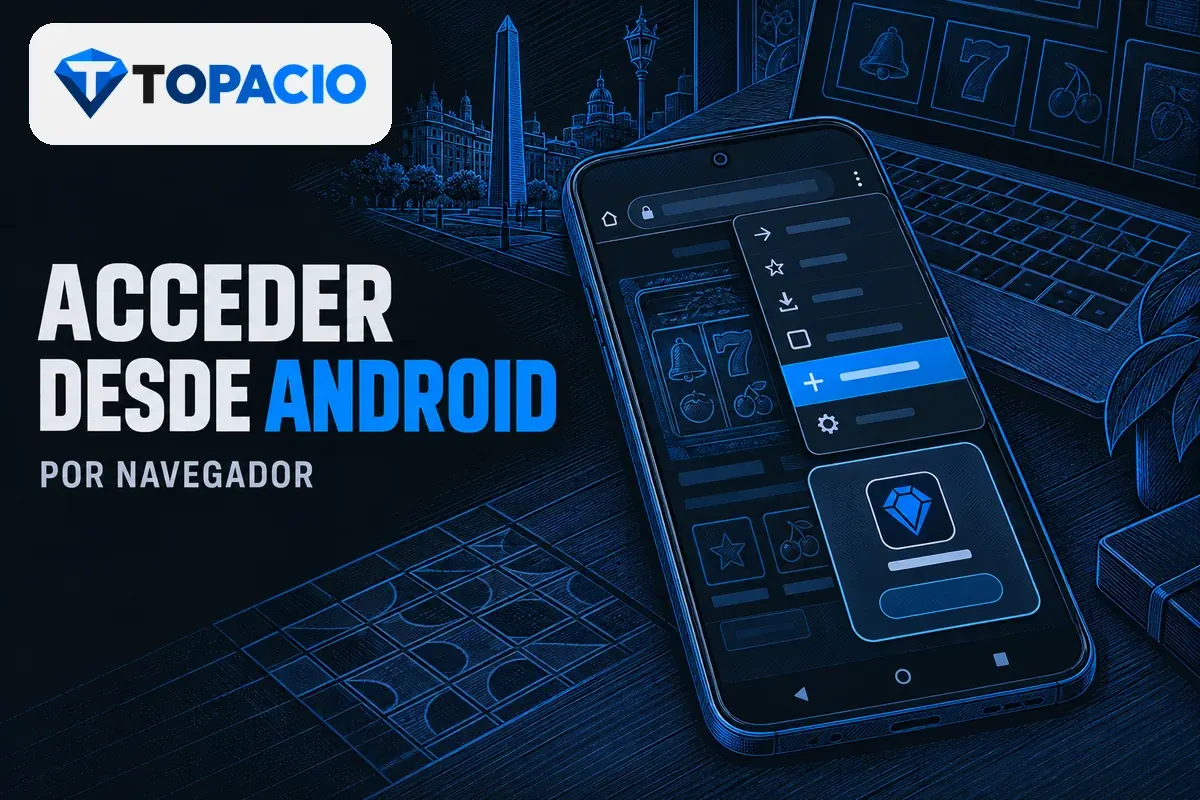 Teléfono Android con opción para guardar un acceso directo