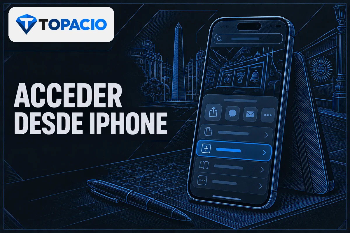 iPhone con menú para guardar la página en inicio