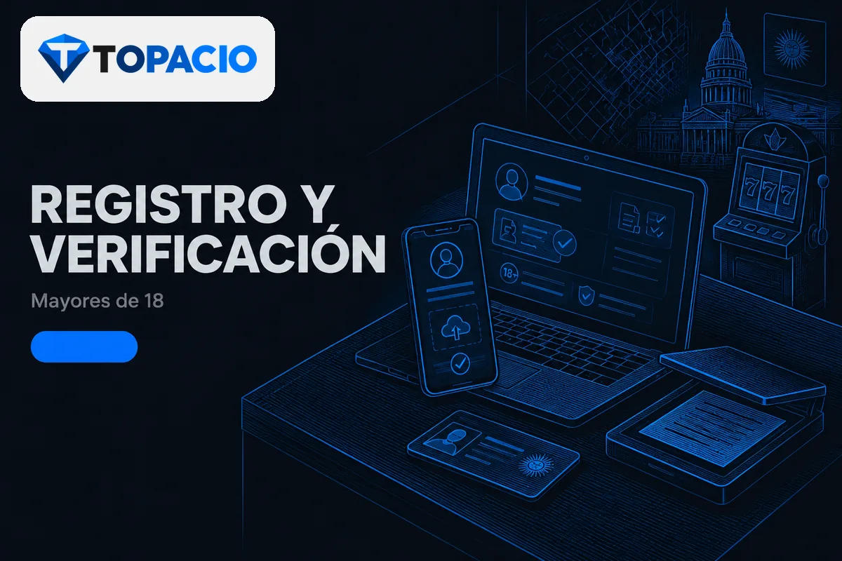 Computadora con formulario de verificación y documento de identidad ficticio.