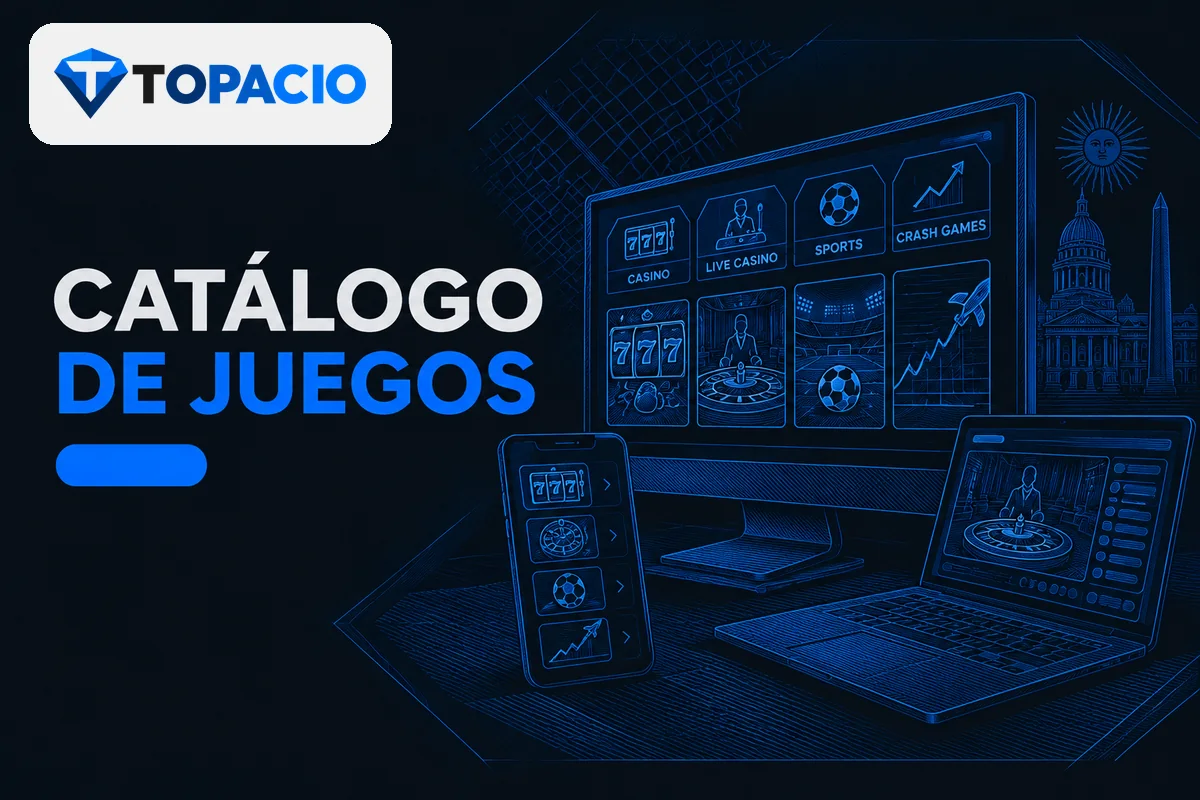 Monitor con categorías de casino, deportes y juegos crash.