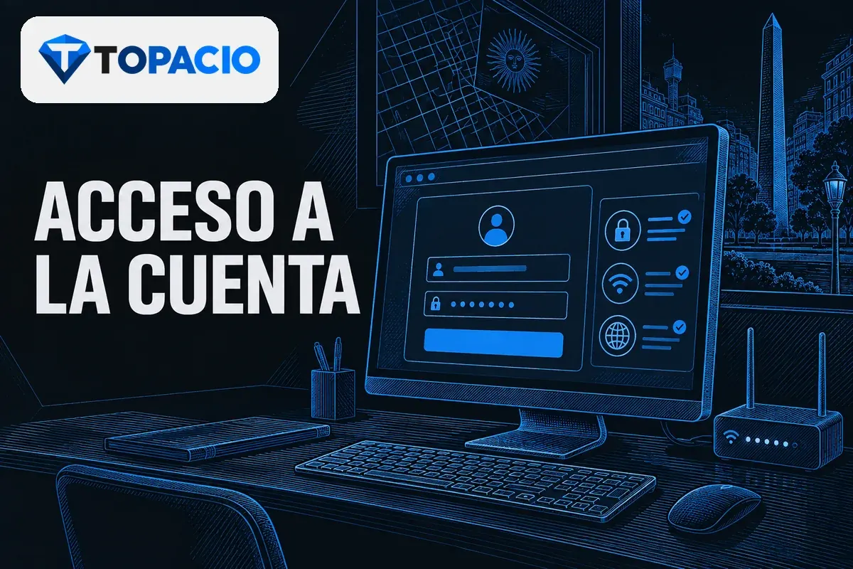 Monitor con inicio de sesión y comprobaciones de conexión
