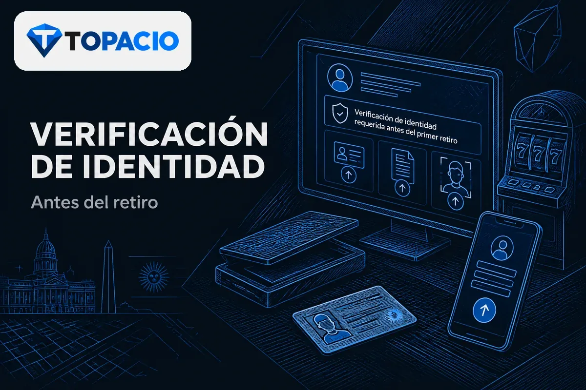 Pantalla de verificación junto a documento ficticio y escáner