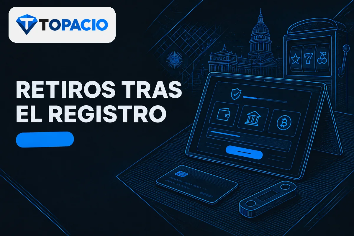 Pantalla de retiro con billetera digital, transferencia bancaria y criptomonedas