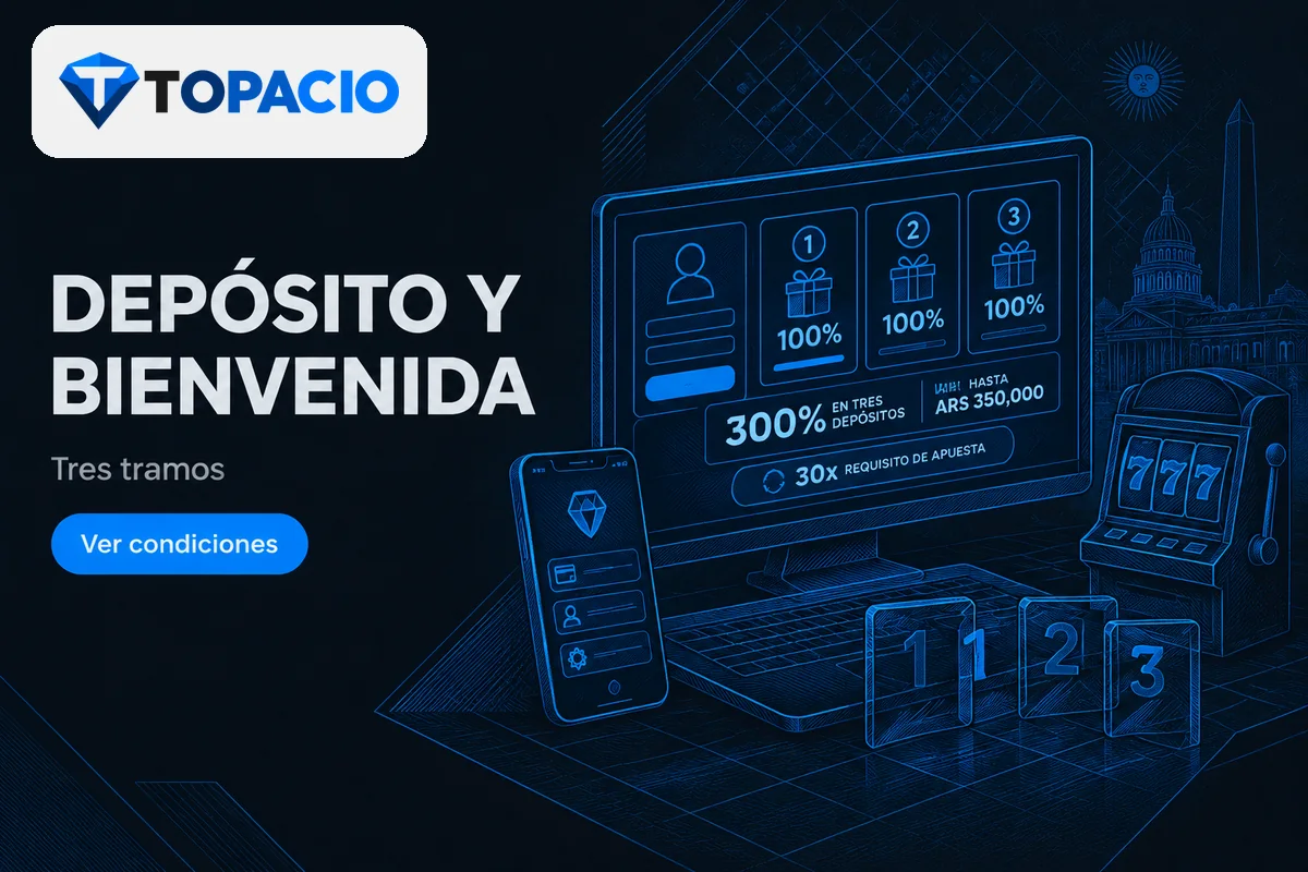 Monitor con depósito inicial, tres tramos y condiciones del bono